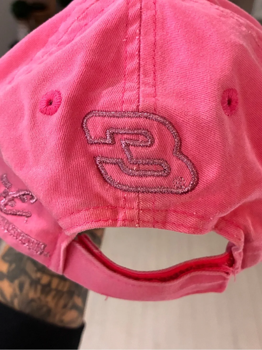 Vintage NASCAR Chase Authentics Pink Dale Earnhardt Jr. Kids Cap Hat